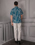 GAVYN R/FIT SHORT SLEEVE SHIRT (TURQUOISE)